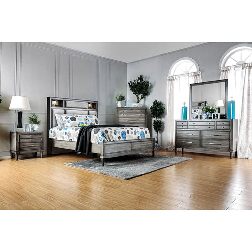 DAPHNE Gray 4 Pc. Queen Bedroom Set image