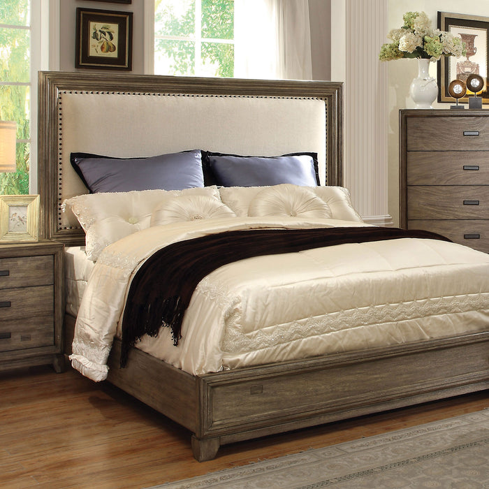 ANTLER Natural Ash/Ivory Cal.King Bed image