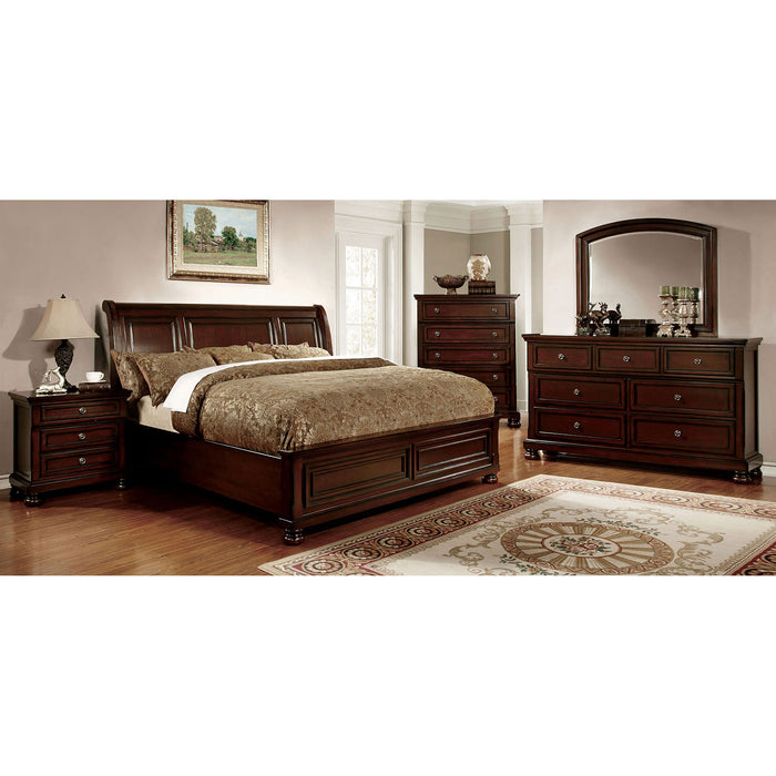 NORTHVILLE Dark Cherry 5 Pc. Queen Bedroom Set w/ Chest image