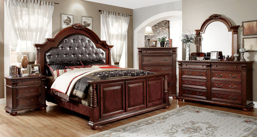 Esperia Brown Cherry 4 Pc. Queen Bedroom Set image