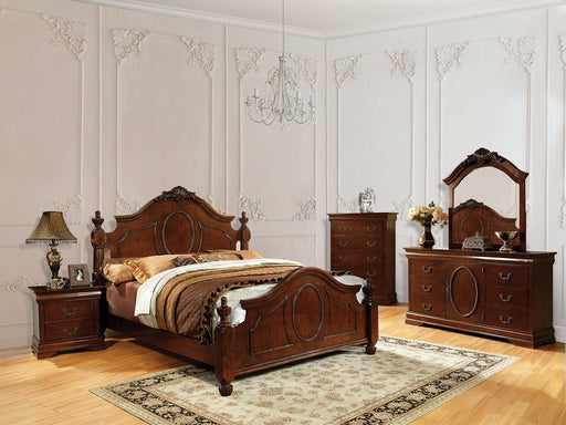 Velda II Brown Cherry 4 Pc. Queen Bedroom Set image