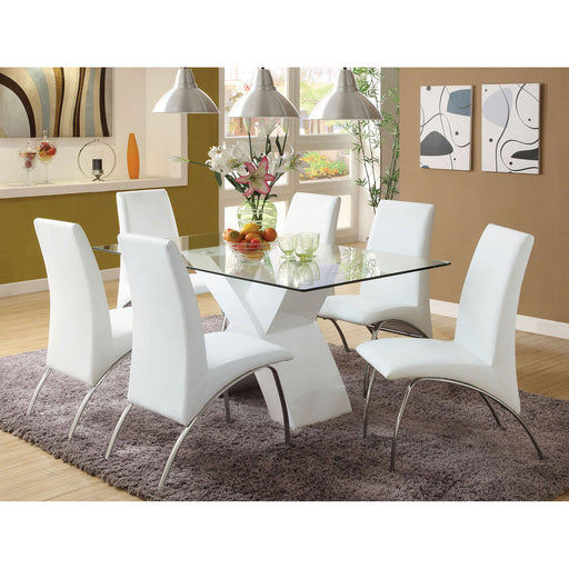 Wailoa White 7 Pc. Dining Table Set image