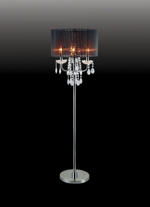 Jada Black Floor Lamp image