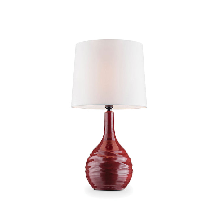 Ida Burgundy Table Lamp image