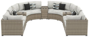 Calworth 9-Piece Outdoor Sectional image