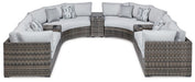 Harbor Court 9-Piece Outdoor Sectional image