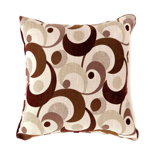 Swoosh Brown 22"' X 22" Pillow, Brown (2/CTN) image