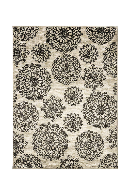 Acanthus Dark Gray/Black 8' X 10' Area Rug image