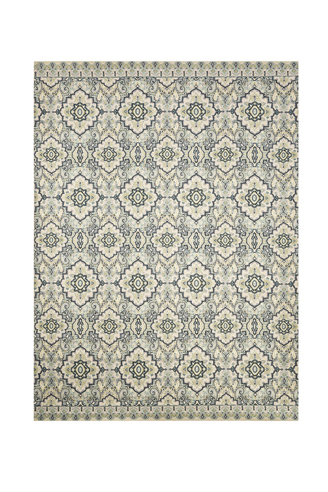 Acanthus Beige/Blue 5' X 8' Area Rug image