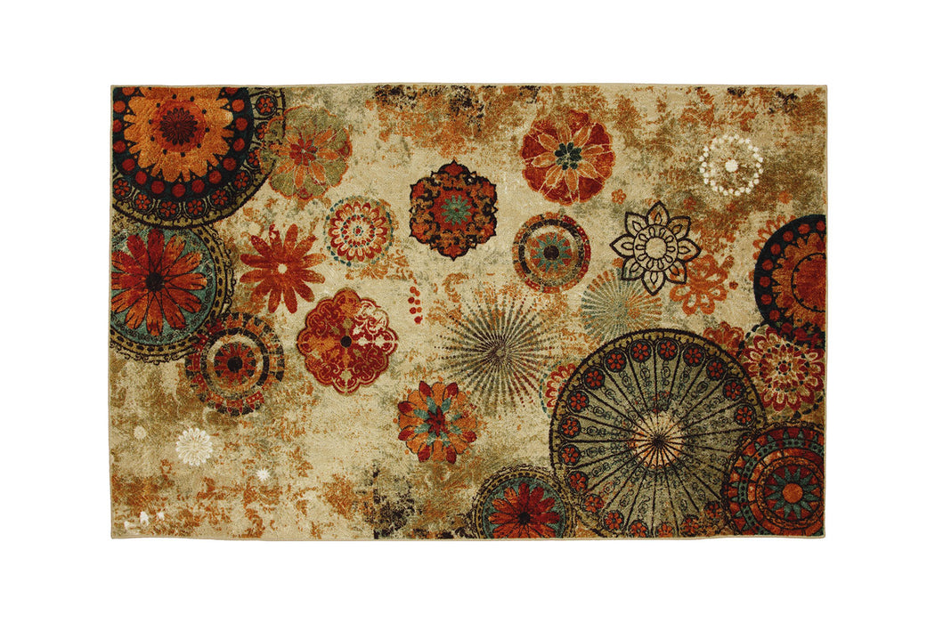 Greenville Beige/Multi 8' X 10' Area Rug image