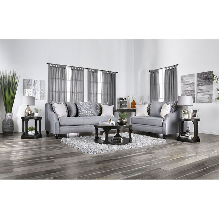 Nefyn Gray Sofa + Love Seat image