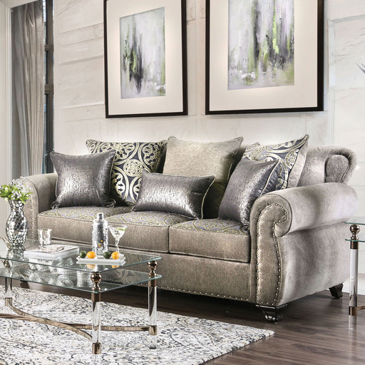 Sinatra Gray/Champagne Sofa image