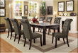 Sania III Antique Black, Gray 9 Pc. Dining Table Set image