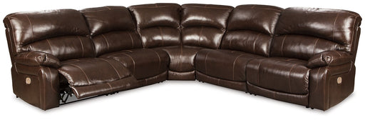 Hallstrung 5-Piece Power Reclining Sectional image