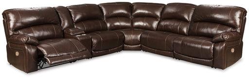 Hallstrung 6-Piece Power Reclining Sectional image