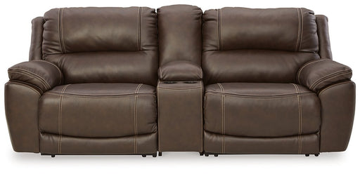 Dunleith 3-Piece Power Reclining Loveseat with Console image